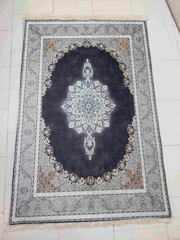 فرشینه طرح ابریشم ۳ متری ۱۲۰×۱۸۰