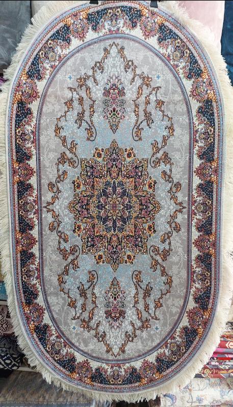 فرشینه طرح ابریشم ۸۰×۱۵۰