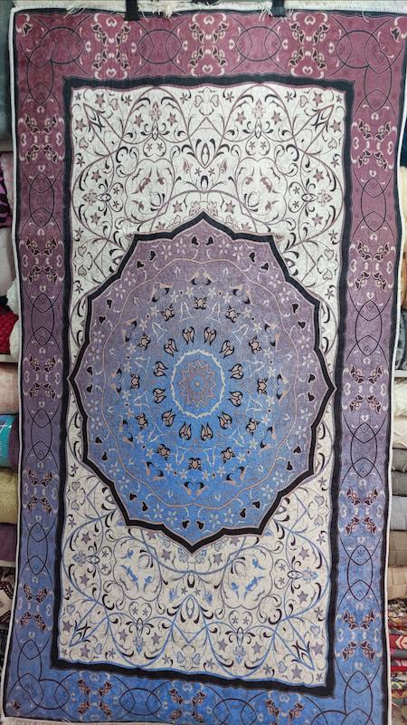 فرشینه طرح ابریشم ۸۰×۱۵۰