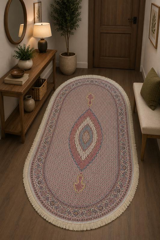 فرشینه طرح ابریشم ۸۰×۱۵۰