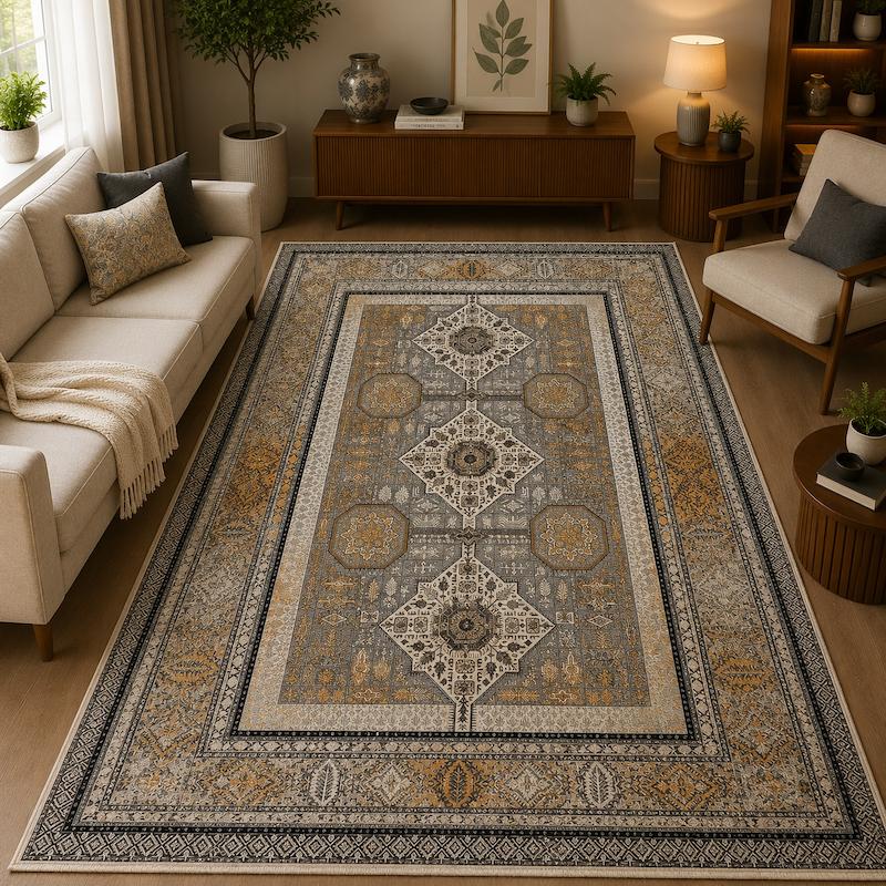 فرشینه طرح ابریشم ترک ۶ متری 2*3