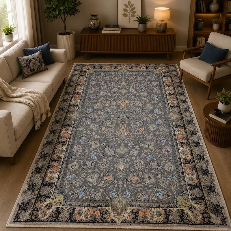 فرشینه طرح ابریشم ترک ۶ متری 2*3-کپی