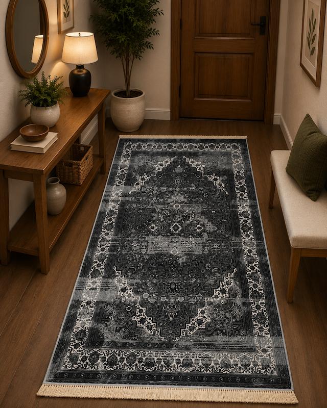 فرشینه طرح ابریشم ۸۰×۱۵۰