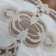 رومیزی دانتل مخمل الیزه ترک ۵ تکه کار شده