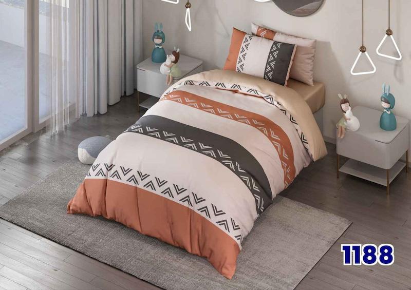 روتختی یکنفره کارینا 5تیکه 3D کد 1188