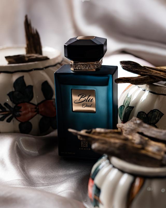 ادکلن مدل بلو عود احمد المغربی Ahmed Maghribi - Blue Oud