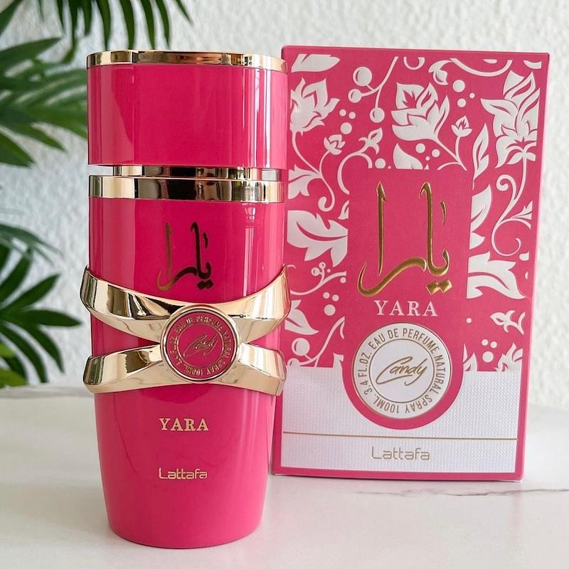 ادکلن زنانه یارا کندی یارا سرخابی اصل لطافه Lattafa - Yara Candy