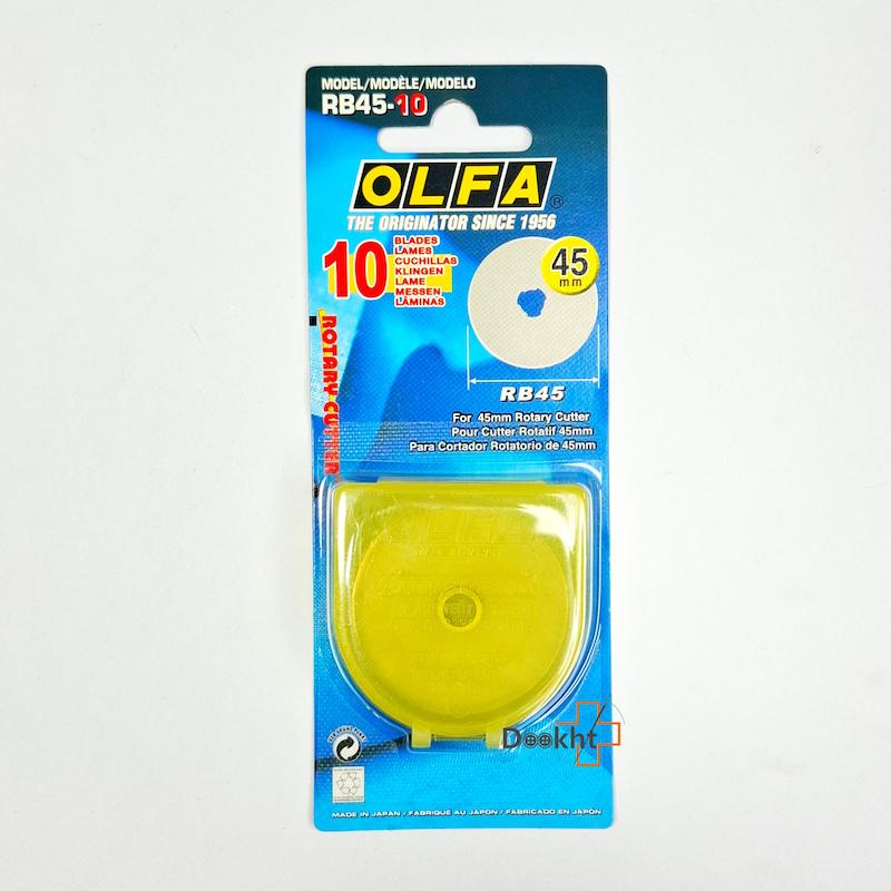 تیغه یدکی کاتر غلطکی الفا ژاپن بسته ۱۰ عددی