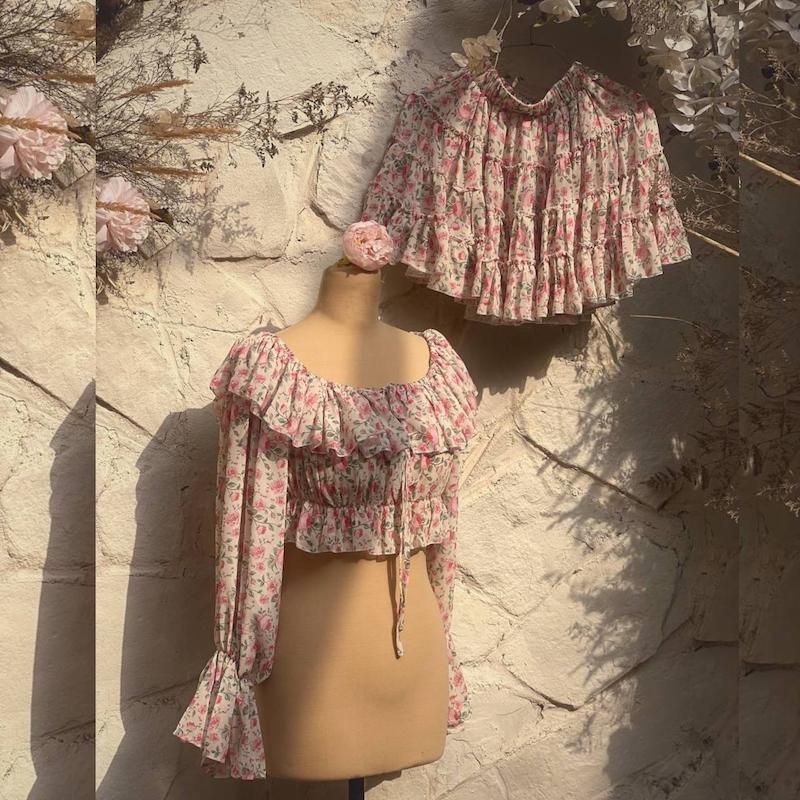 نیمتنه دامن فرشته