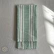 دستمال آشپزخانه سبز راه راه