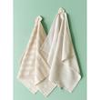 دستمال آشپزخانه لینن کرم ۲ عددی