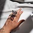 انگشتر نقره پروانه