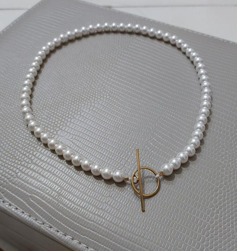 گردنبند طلا و مروارید