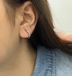 گوشواره حلقه ای مردانه و زنانه استیل