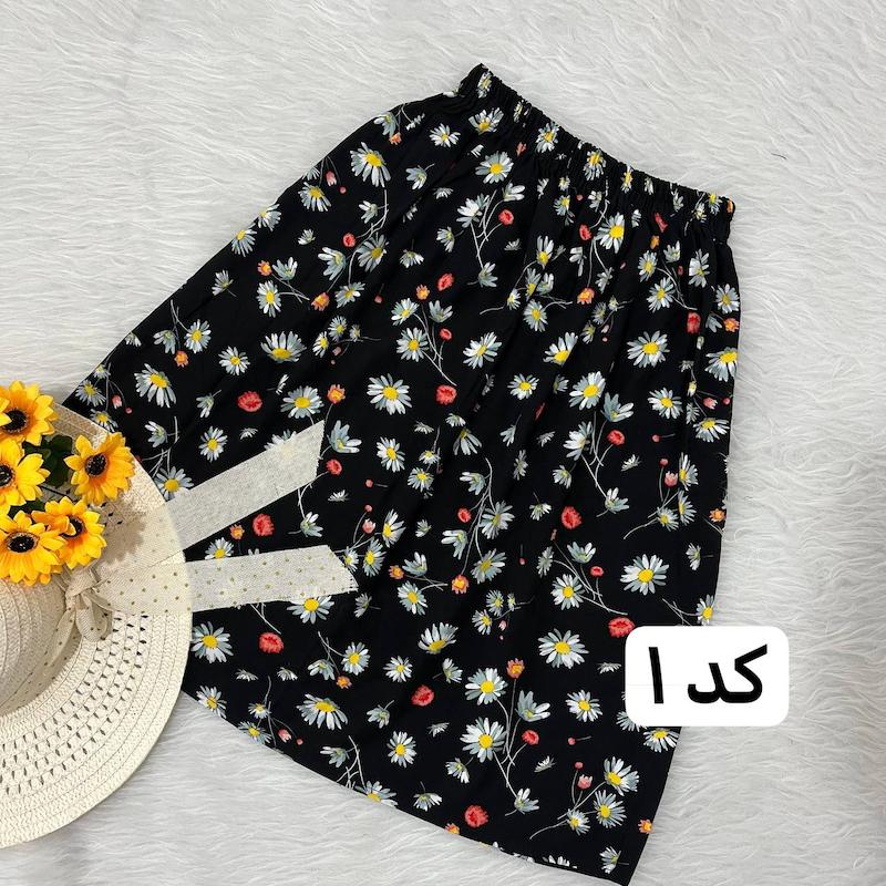 دامن کوتاه زنانه نخی