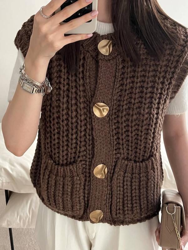 وست bisou قهوه ای