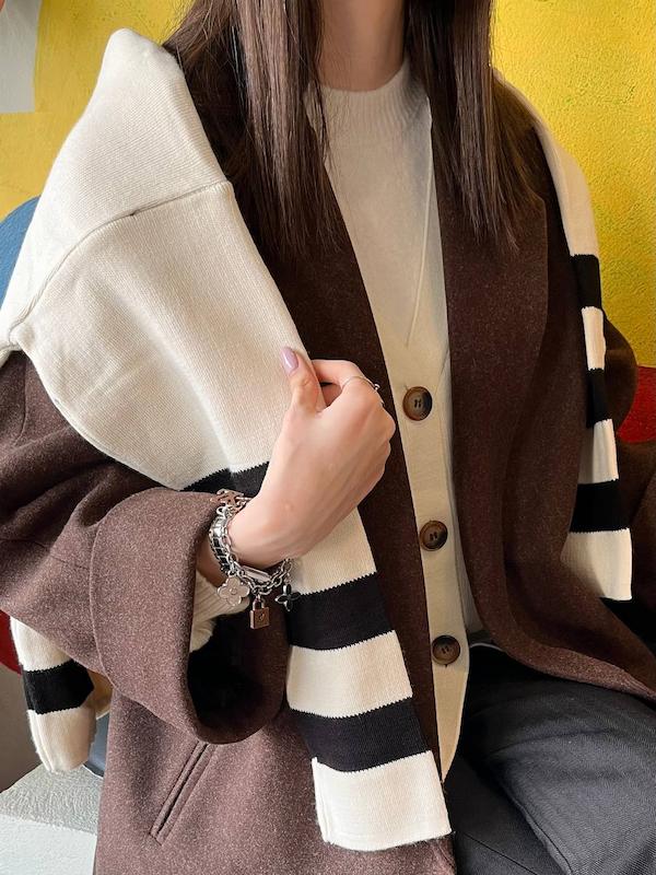 پالتو بلند قهوه ای