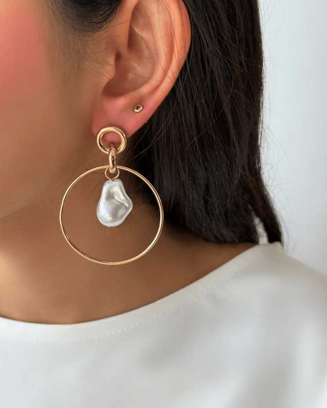 گوشواره Golden Baroque 