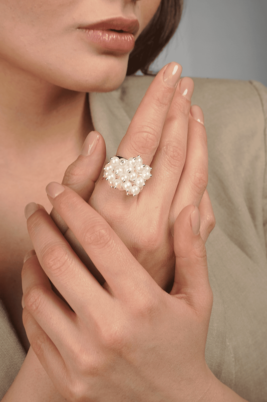 انگشتر pearl cloud