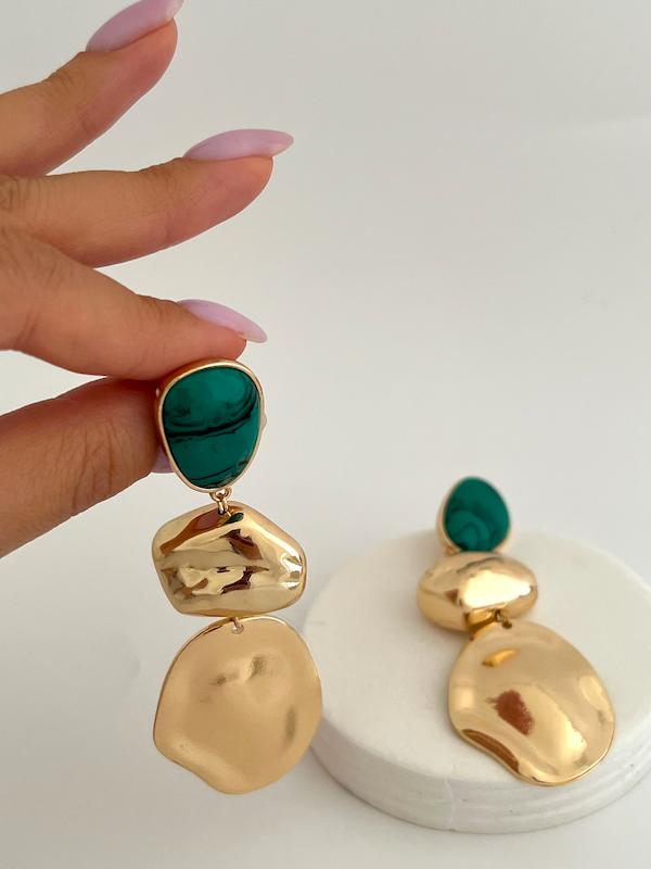 گوشواره آویز طلایی 