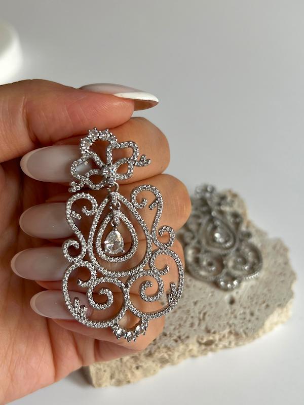 گوشواره جواهری 