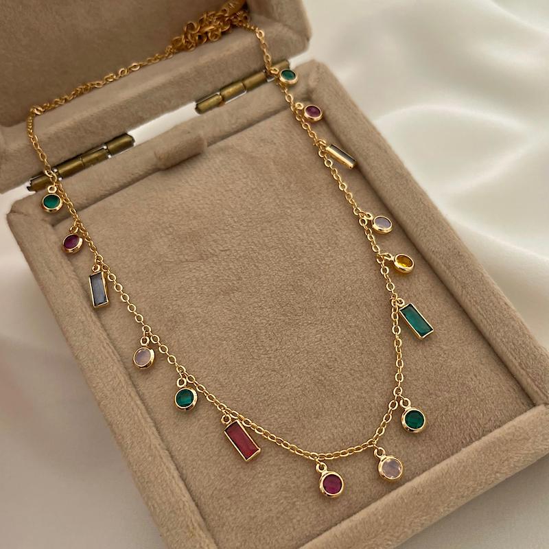 گردنبند مولتی کالر ژوپینگ 