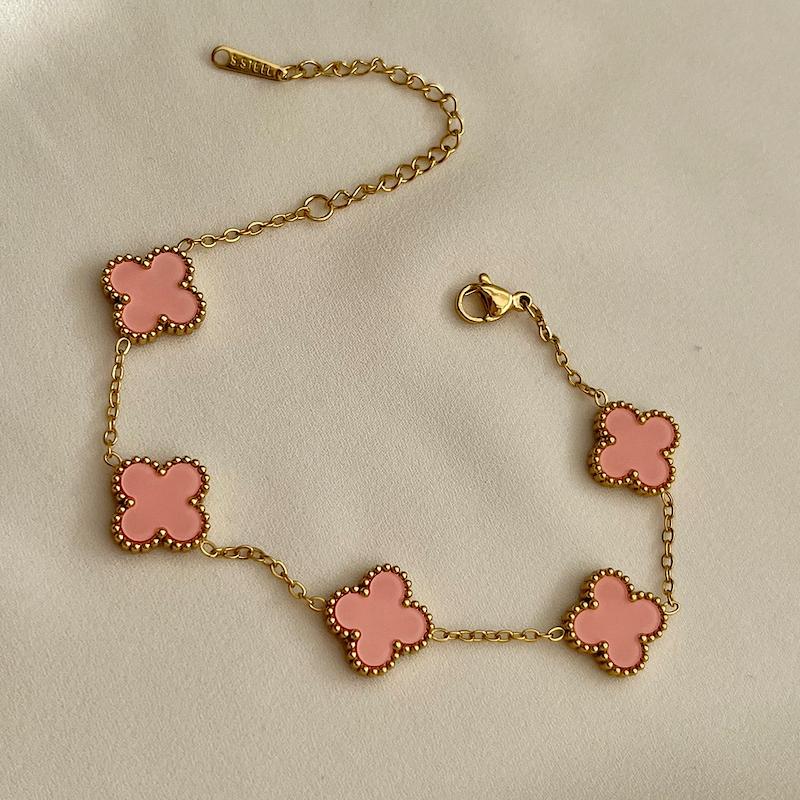 دستبند پنج گل کد 001