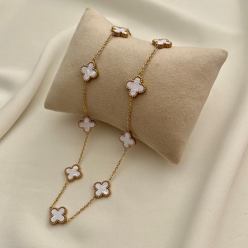 گردنبند ده گل کد 0010