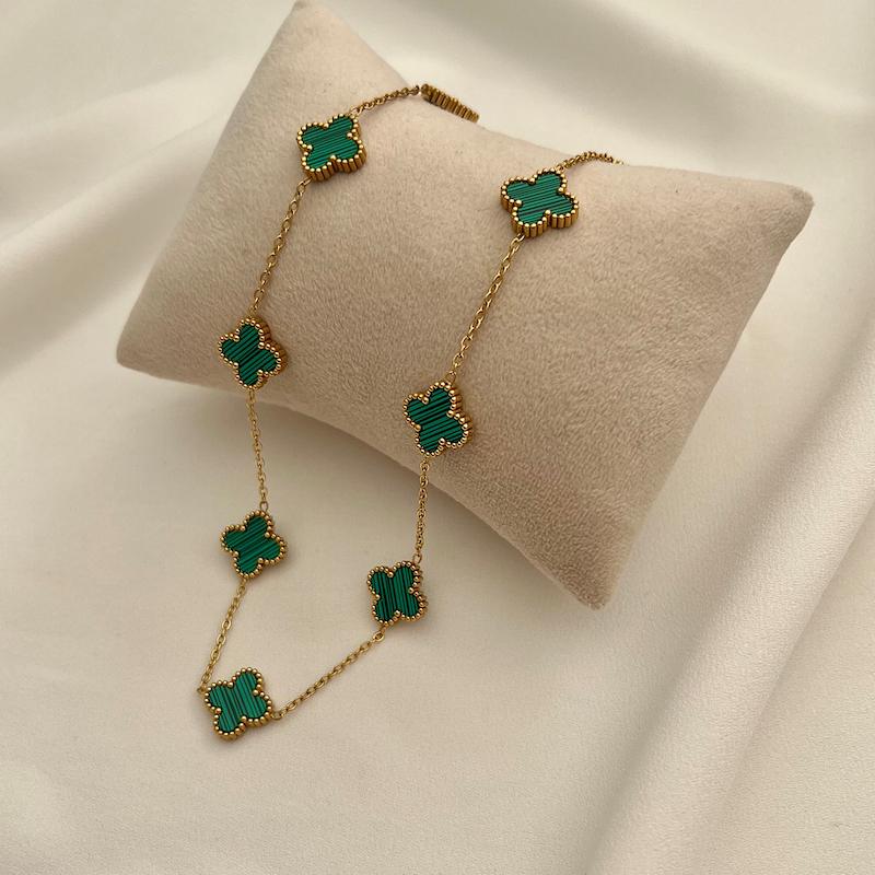 گردنبند ده گل کد 0011