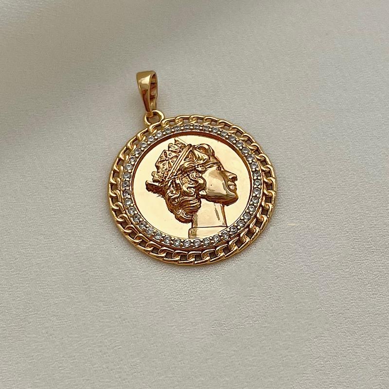 آویز تک الیزابت (بدون زنجیر) کد 590