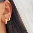 گوشواره حلقه ای ژوپینگ کد 554
