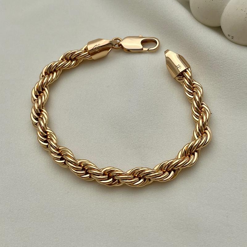 گردنبند و دستبند طنابی ژوپینگ، کد 683