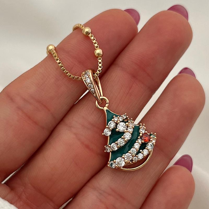 گردنبند کاج ژوپینگ، کد 709