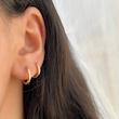 گوشواره بیسیک ژوپینگ در سه سایز کد 939