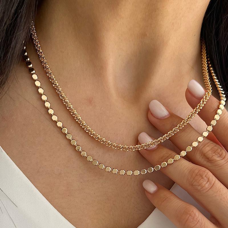 گردنبند خاویاری 3mil ژوپینگ کد 976