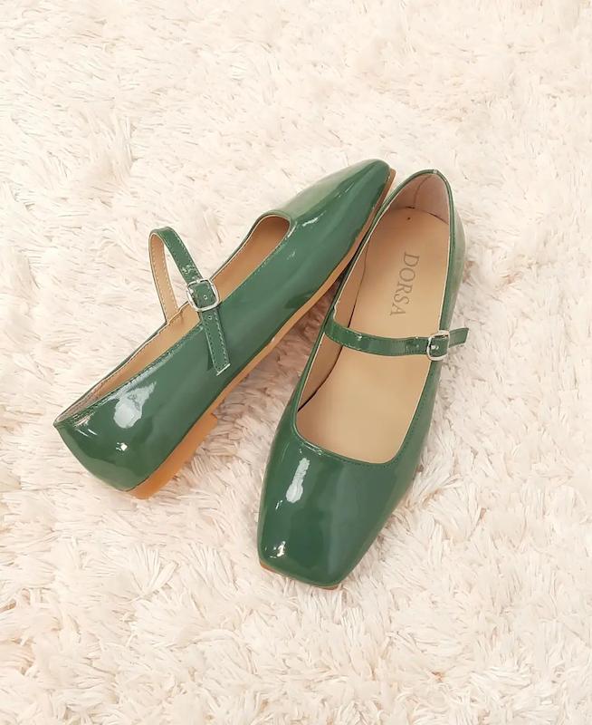 رکابدار ورنی سبز