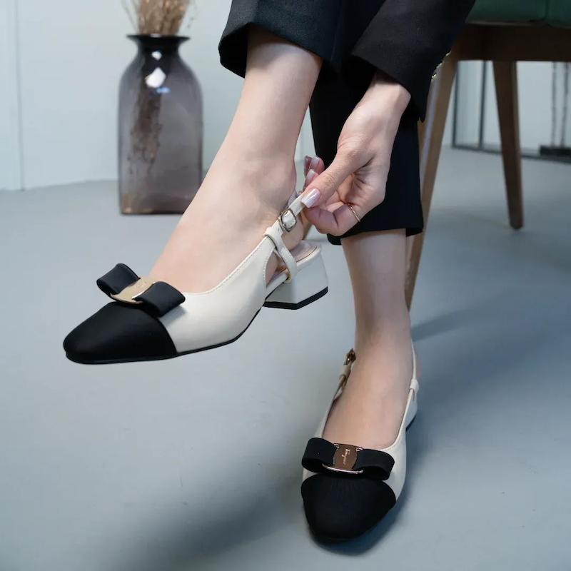 مدل فرگامو کرم مشکی