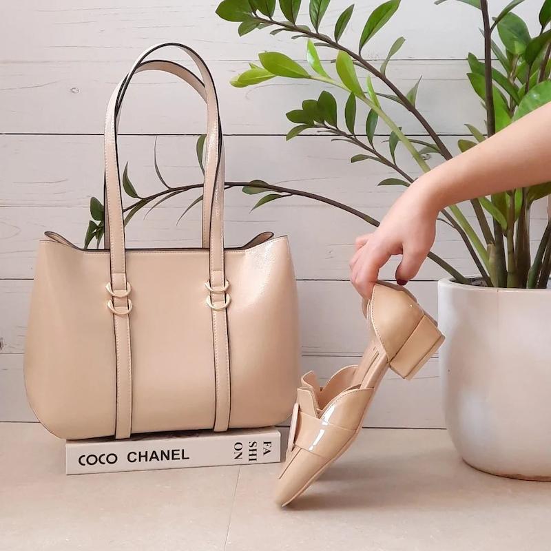 کیف ورنی کرم 