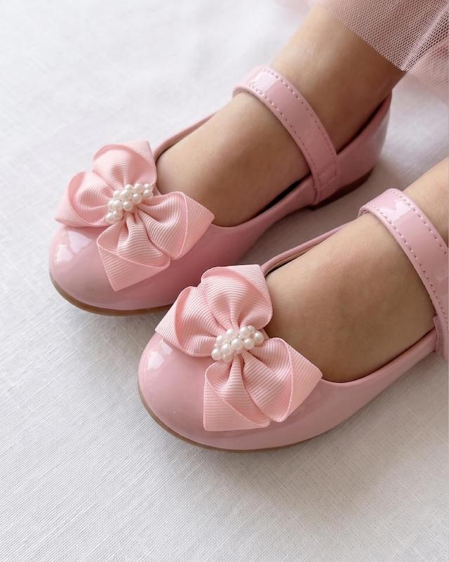 کفش دخترانه رنگ صورتی کد (012)