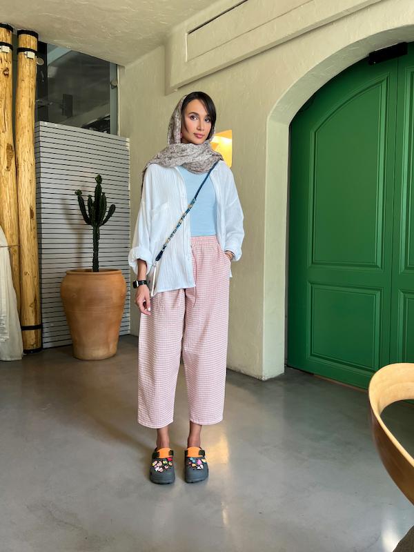 شلوار پیژامه خمره ای