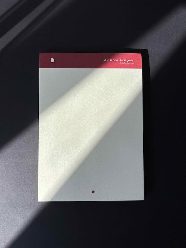 دفتر سرچسب ساده A5.