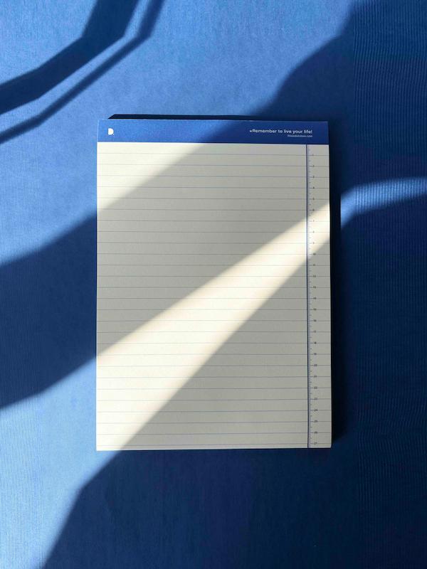 دفتر خط‌دار سرچسب A4.