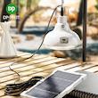 چراغ شارژی همراه با پنل خورشیدی مدل DP-7851T ضد اب 10W