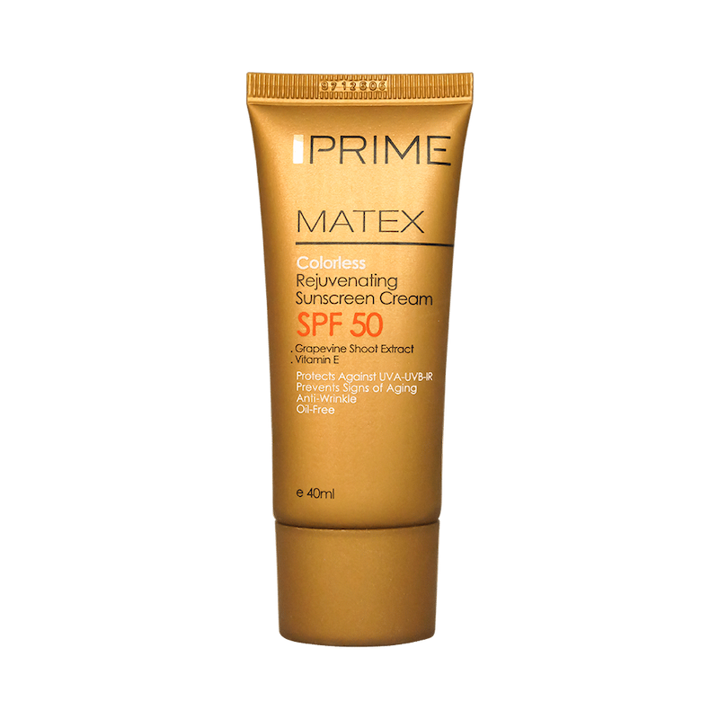  کرم ضد آفتاب جوان کننده پرایم SPF50 حجم ۴۰ میلی لیتر 