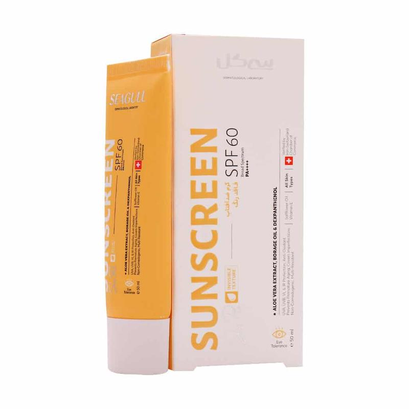  کرم ضد آفتاب سی گل SPF60 فاقد چربی ۵۰ میلی لیتر 