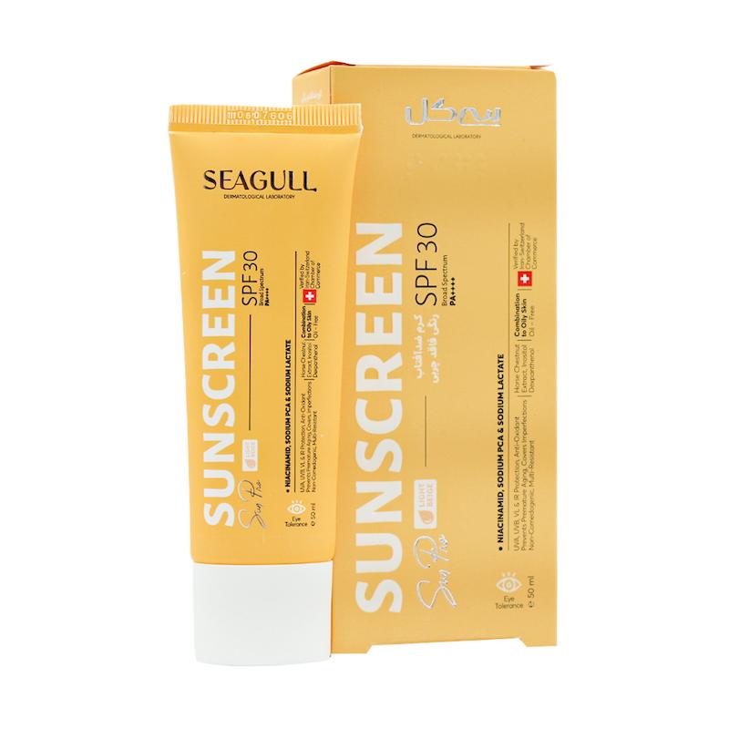  ضد آفتاب رنگی فاقد چربی سی گل SPF30 مناسب پوست های مختلط تا چرب 50 میلی لیتر 