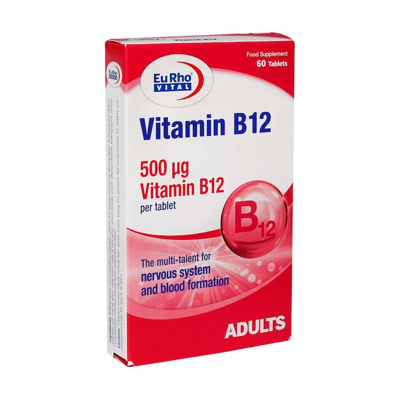  ویتامین B12 یوروویتال 60 عدد 