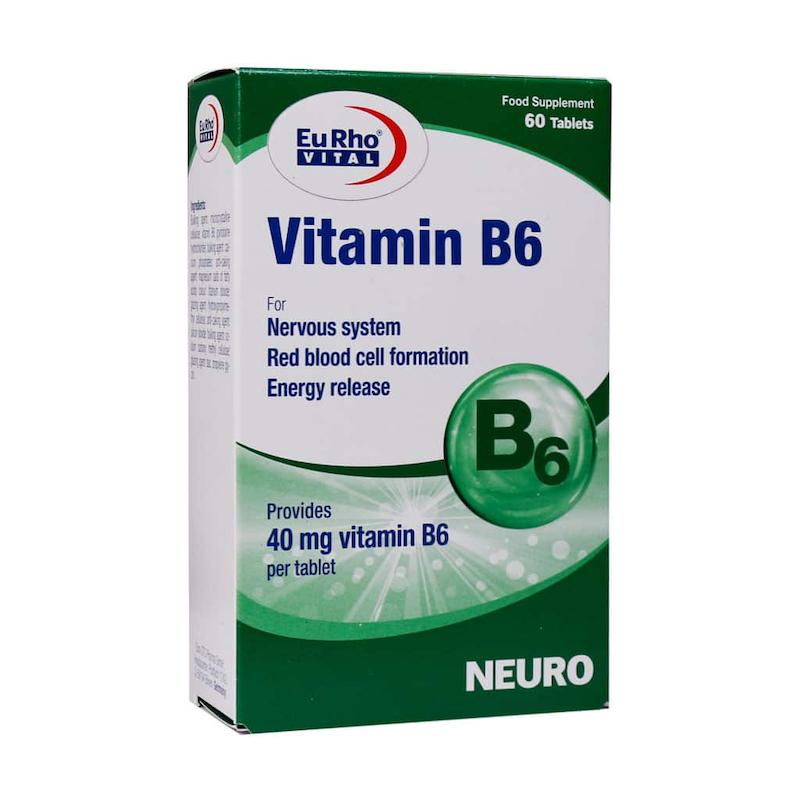 ویتامین B6 یوروویتال 60 عدد 