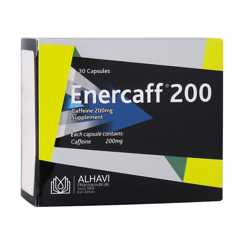 کافئین انرکاف 200 میلی گرم الحاوی 30 عدد 