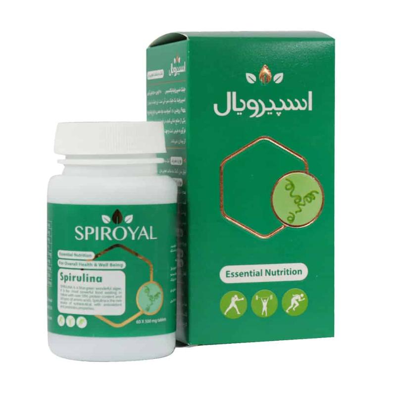 جلبک اسپیرویال ماستر فوده 60 عدد